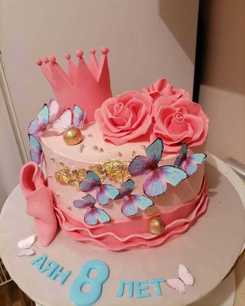 Bolo de borboletas: +95 modelos que parecem obras de arte - Artesanato  Passo a Passo!  Melhores bolos de aniversário, Bolos de aniversário cor de  rosa, Bolos de aniversário