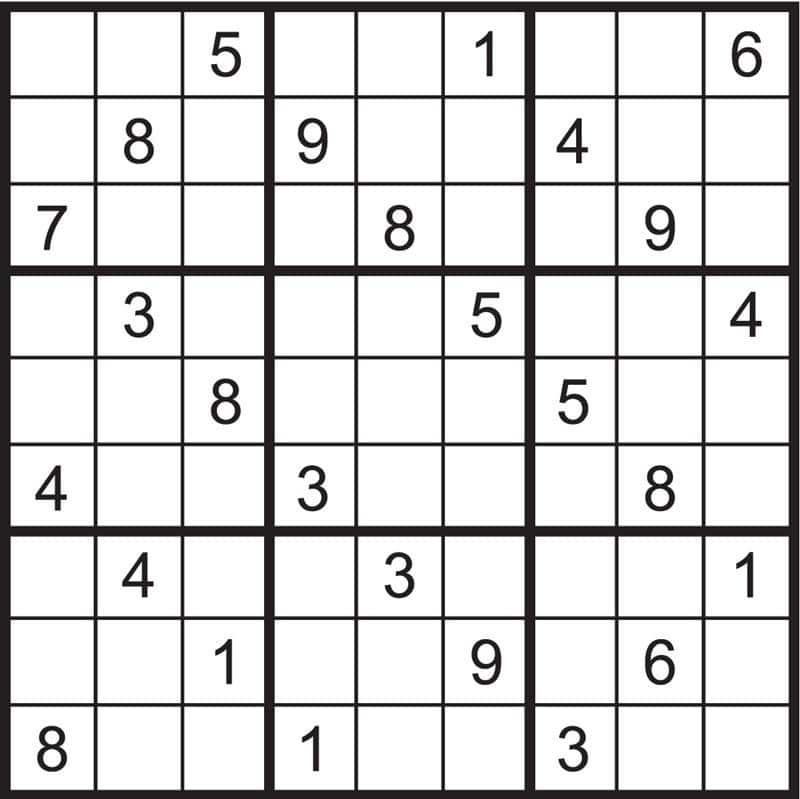 tipos de sudoku