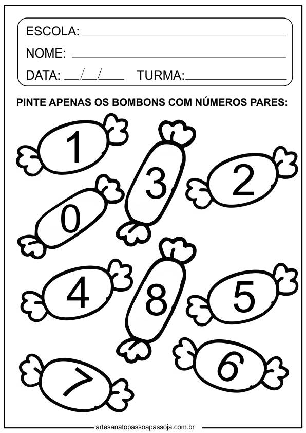 Atividades Escolares: Desafios e atividades matemáticas