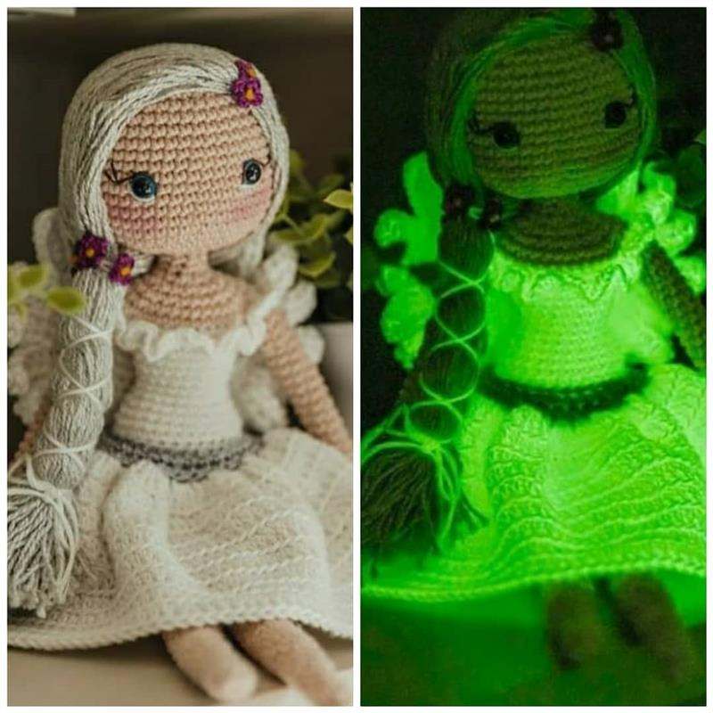 o que é amigurumi glow