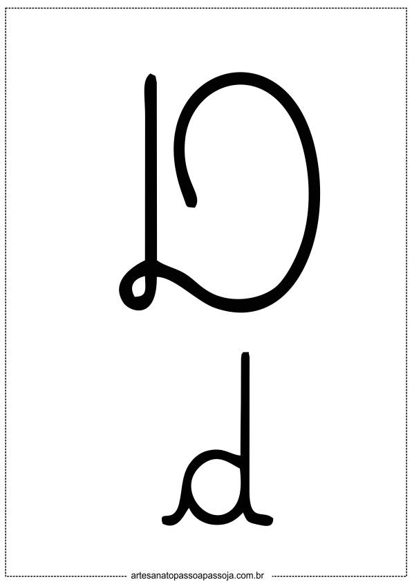 alfabeto cursivo para copiar