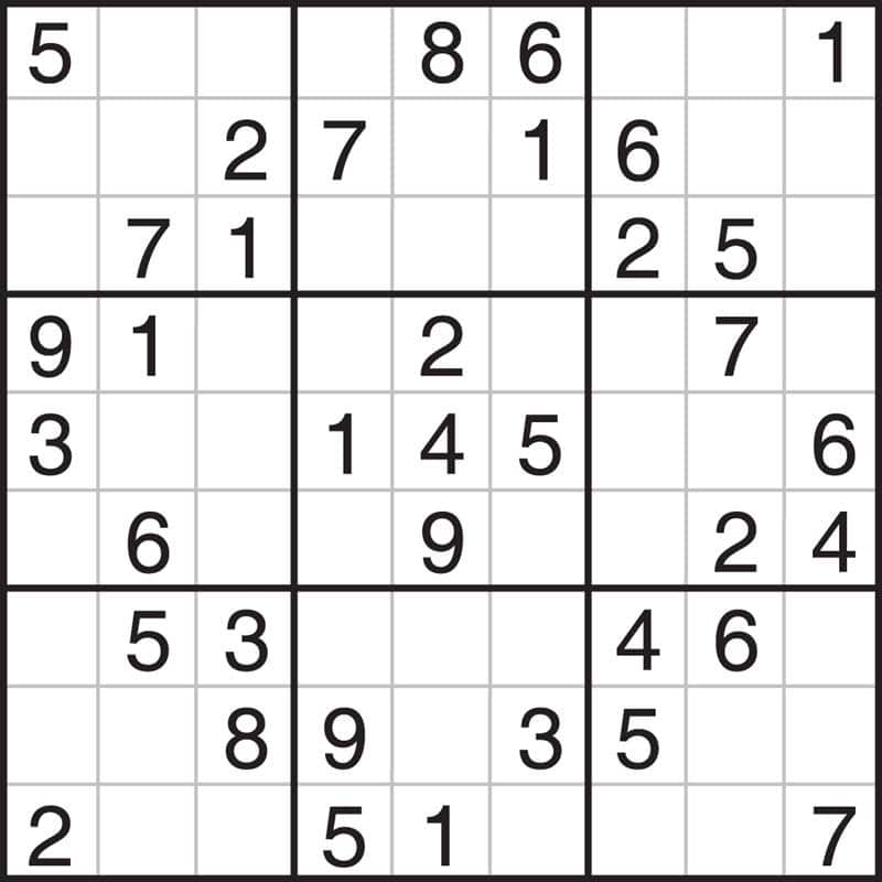 42 Modelos de sudoku para imprimir de todos os níveis - Artesanato