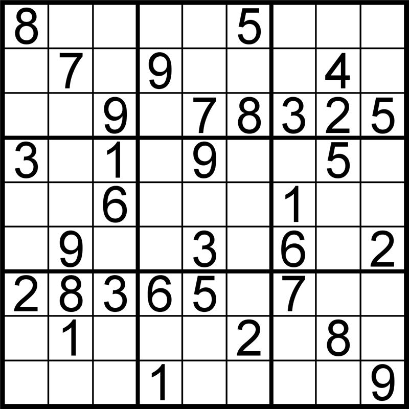 Sudoku para imprimir: Nível fácil, médio, difícil e infantil