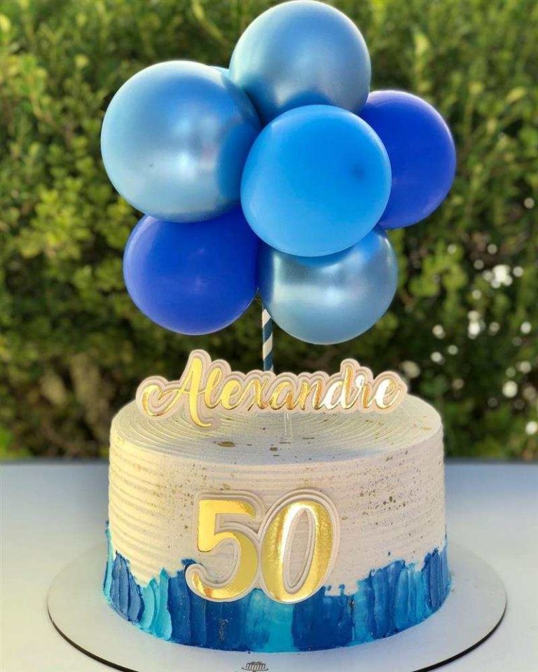 Bolo de aniversário para homem: +78 modelos que eles vão adorar ...