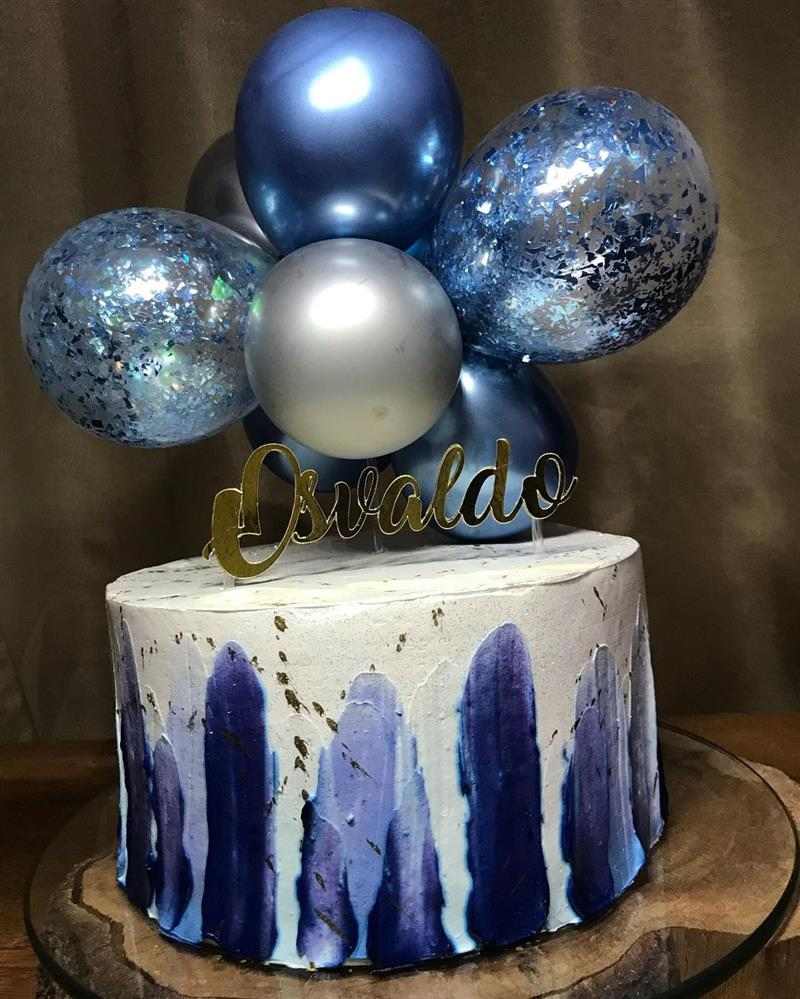 ballon cake luxo