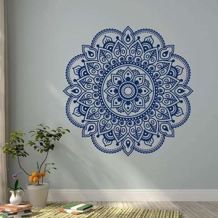 stencil de mandala