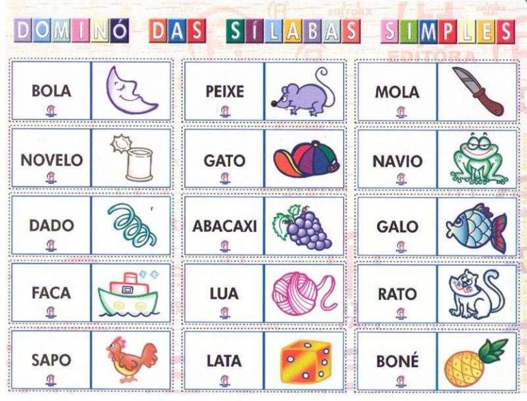 Dominó para imprimir: modelos prontos para baixar e se divertir ...