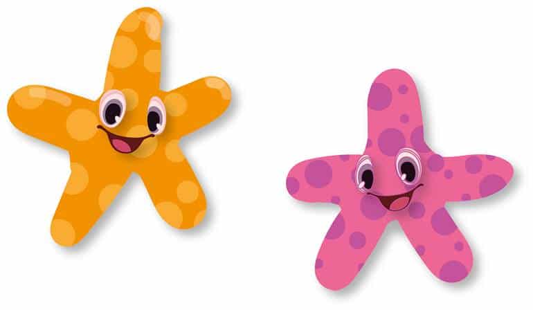 desenho de estrela do mar