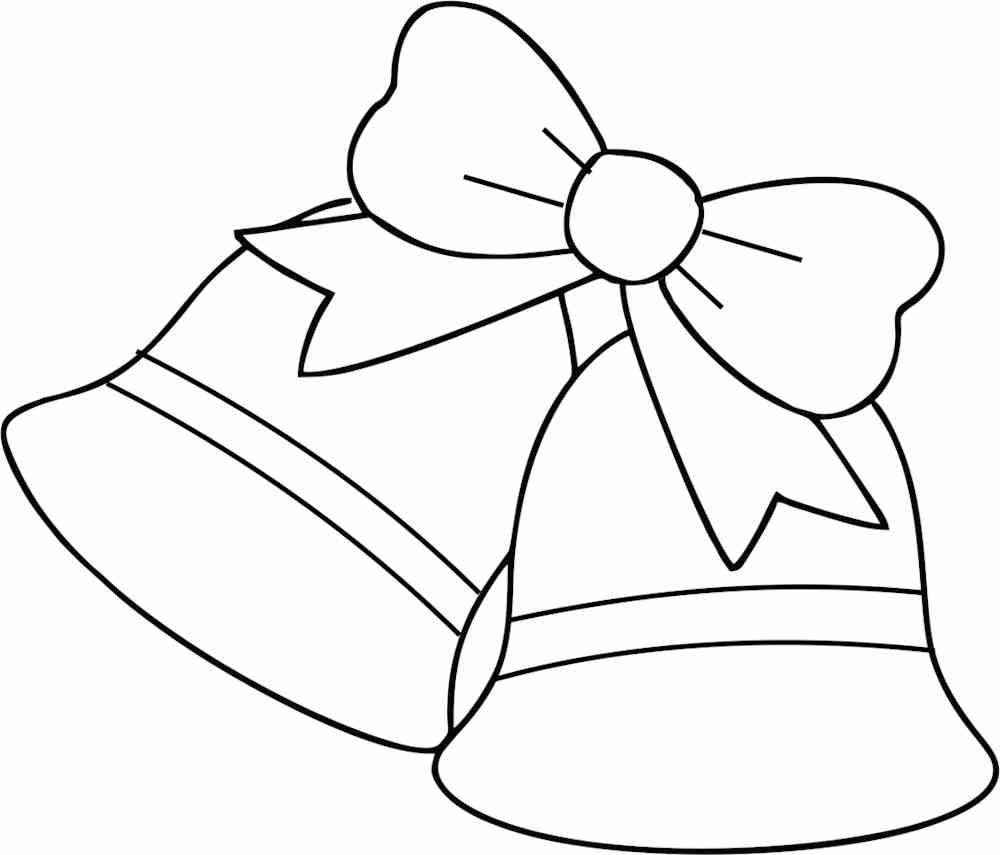 Desenho de meia de natal com enfeite para colorir