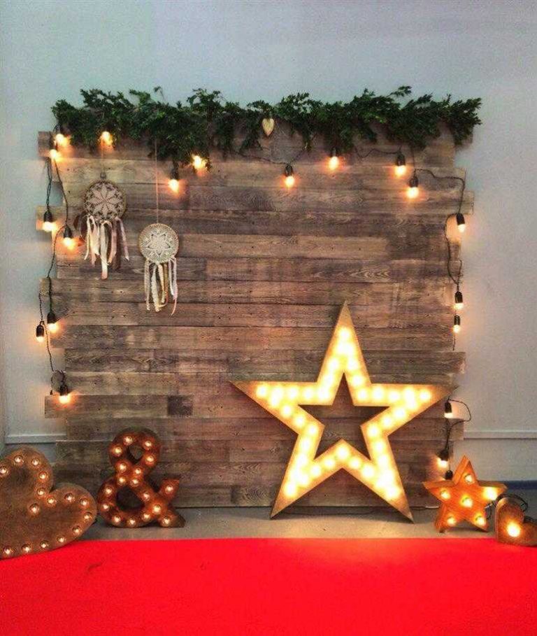 Painel de Natal para tirar fotos: aprenda como montar e veja modelos em ...