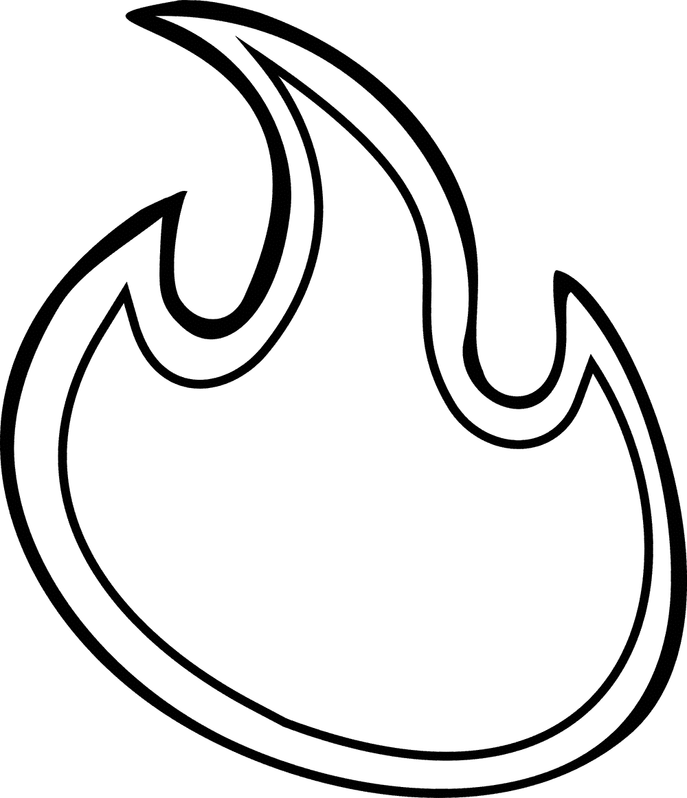molde de fogueira junina para imprimir