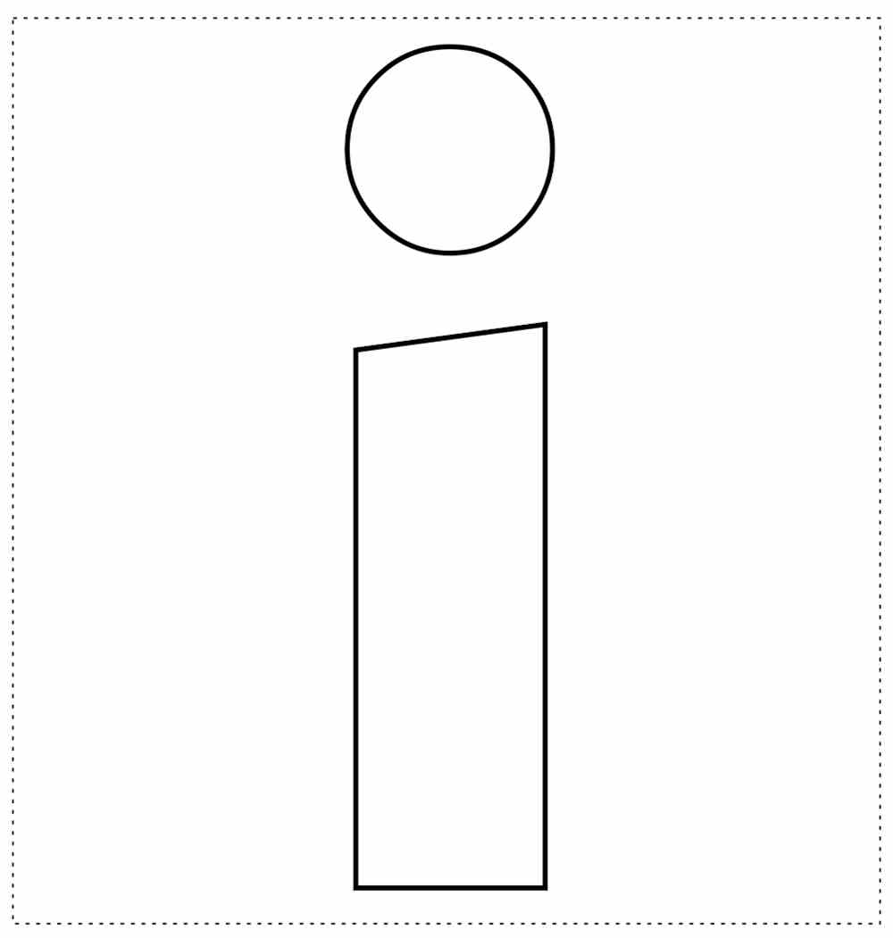 Molde de letras para imprimir