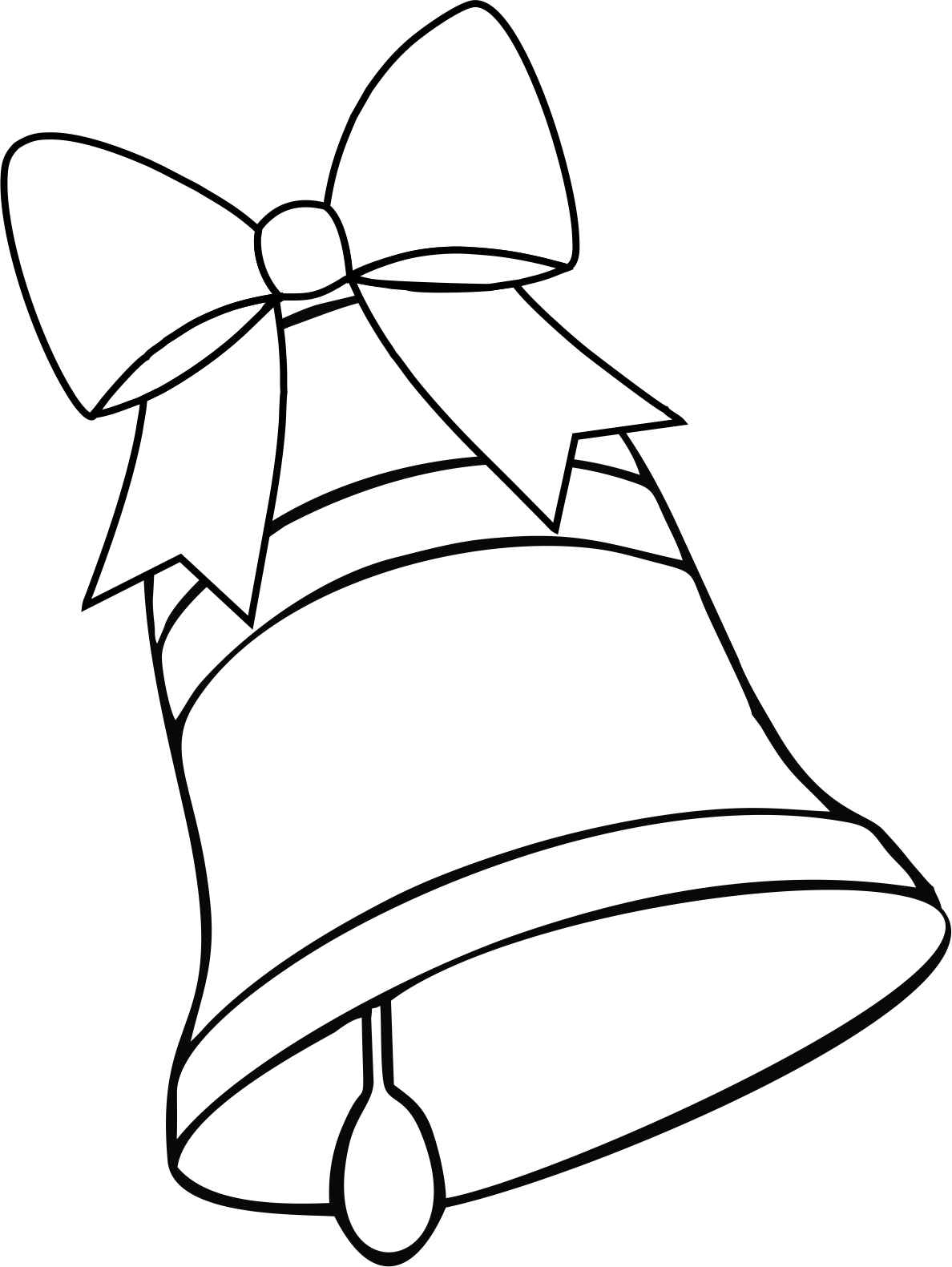 Sino de Natal: moldes, desenhos para colorir e ideias para decorar - Artesanato Passo a Passo! Sino de Natal: moldes, desenhos para colorir e ideias para decorar - Artesanato Passo a Passo!