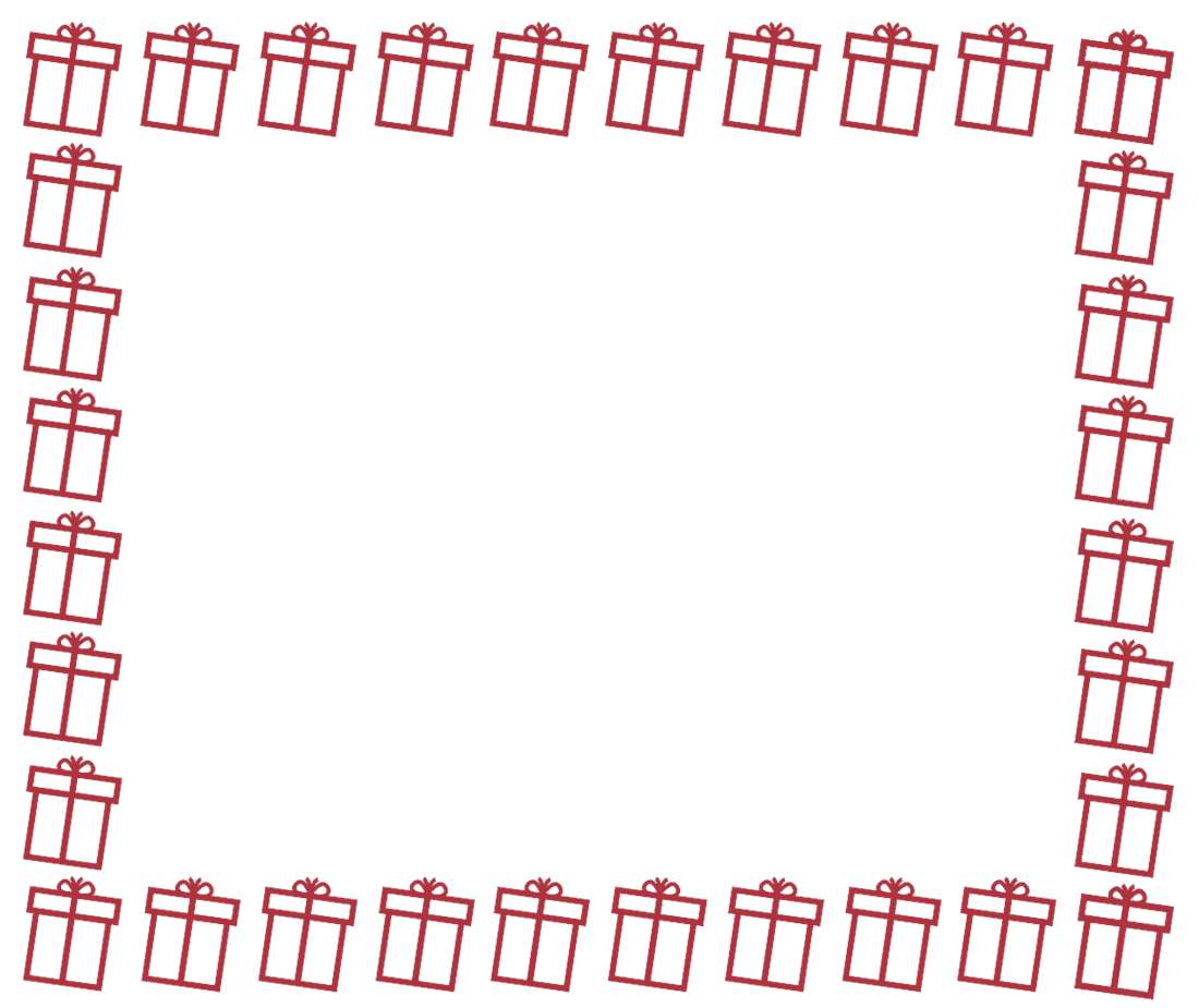 Molduras natalinas para fotos