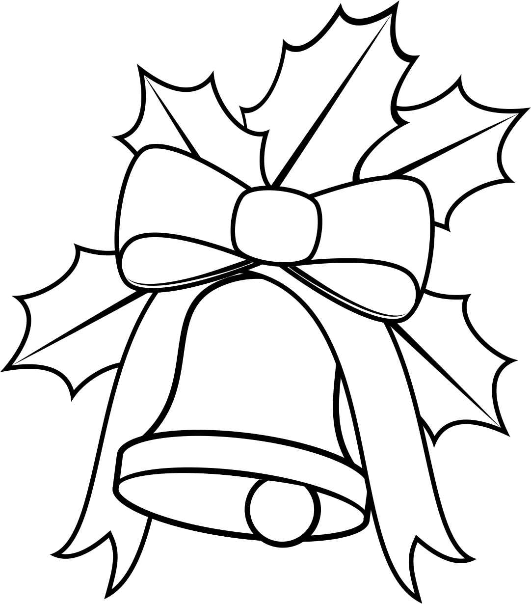 Sino de Natal: moldes, desenhos para colorir e ideias para decorar - Artesanato Passo a Passo! Sino de Natal: moldes, desenhos para colorir e ideias para decorar - Artesanato Passo a Passo!