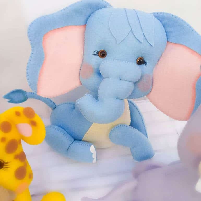 Elefante azul