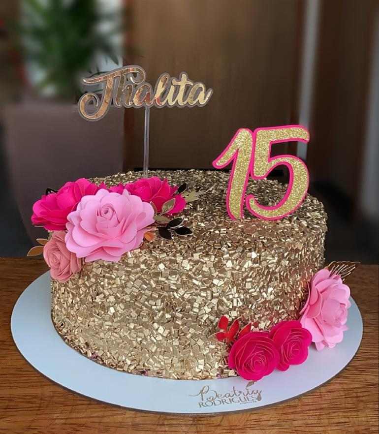 Bolo de 15 Anos: +100 Modelos e Fotos de Bolos Lindos para Sua Festa