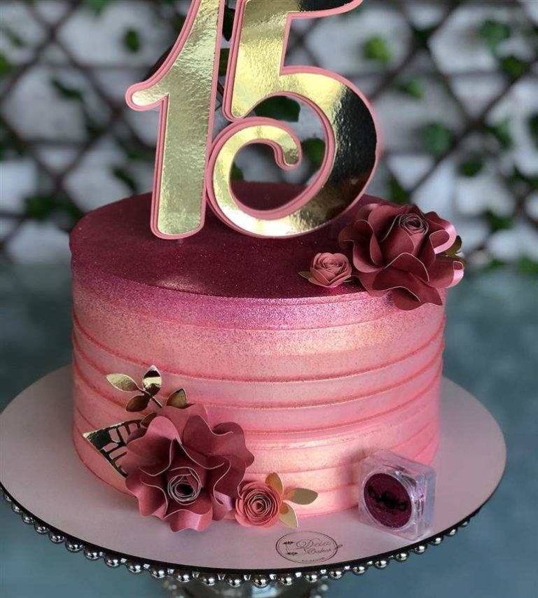 Bolo de 15 Anos: +60 Fotos de modelos para uma ocasião especial ...