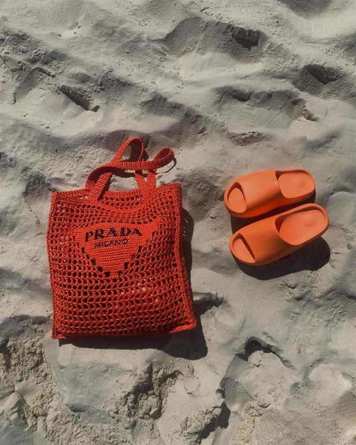 bolsa Prada de croche