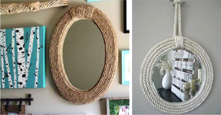 decoração espelhos simples e baratos