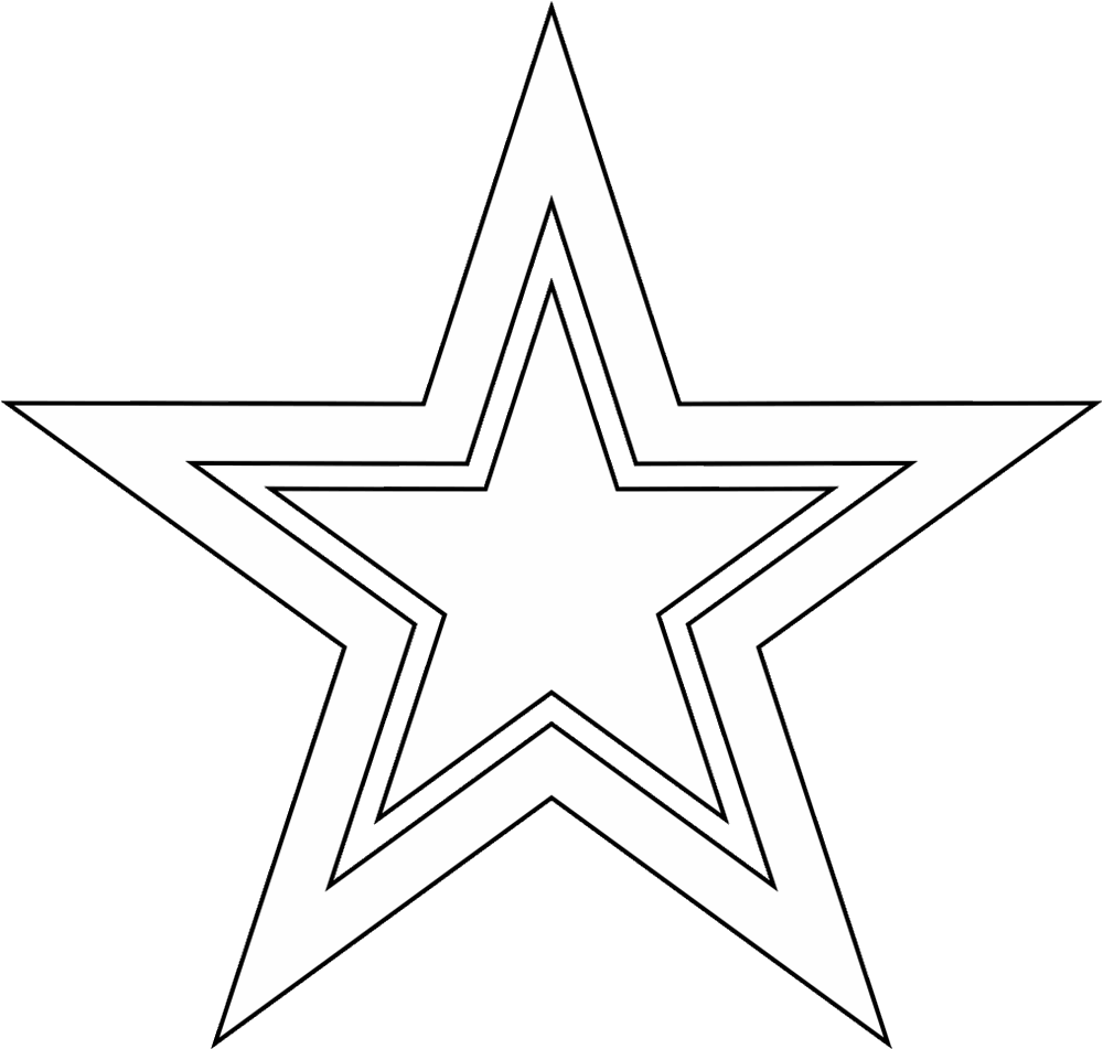 Estrela de Natal para colorir