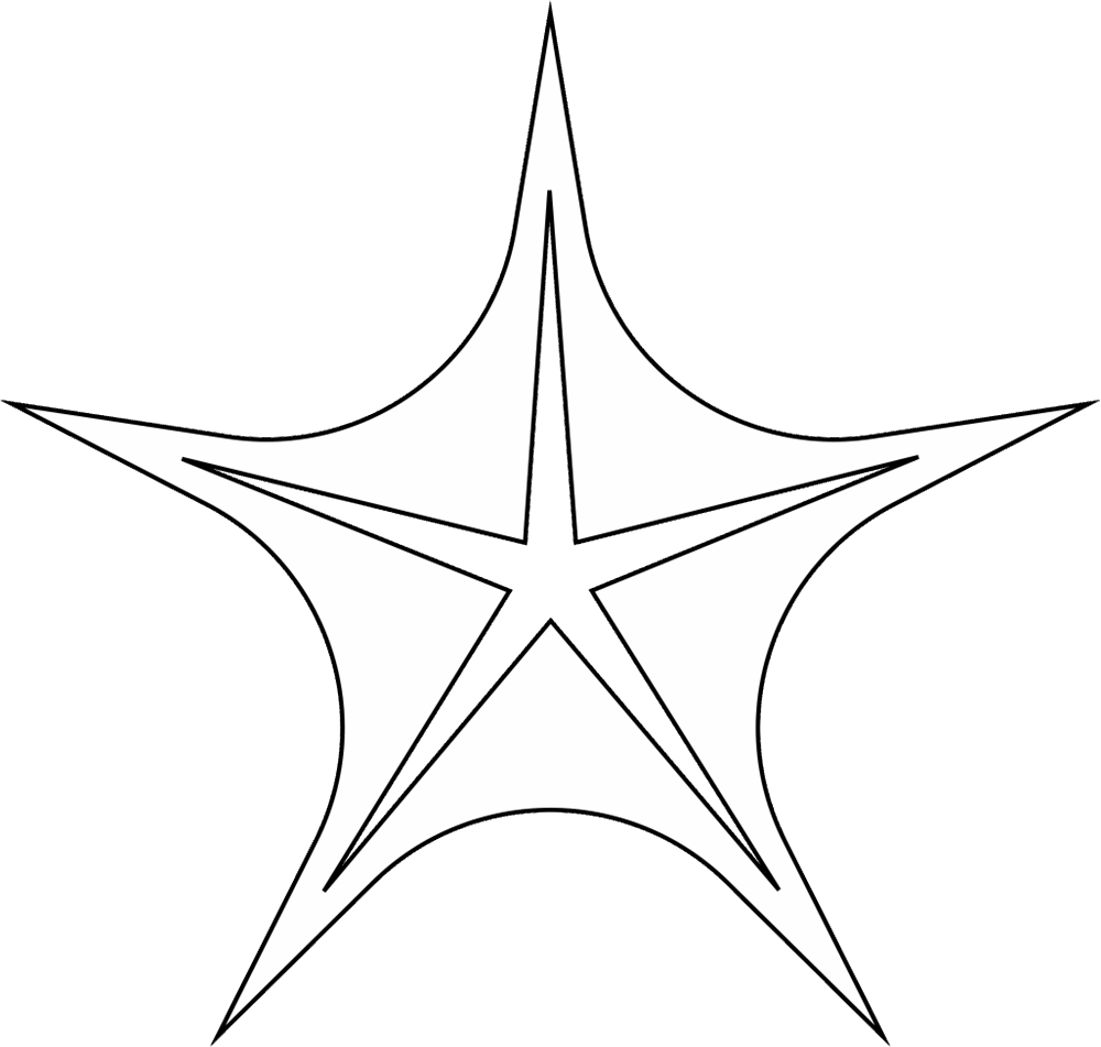 Estrela do mar para colorir