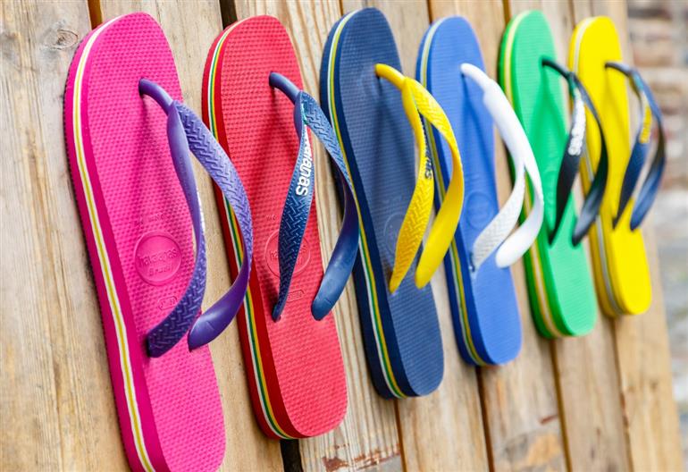 Distribuidores de chinelo Havaianas no atacado 