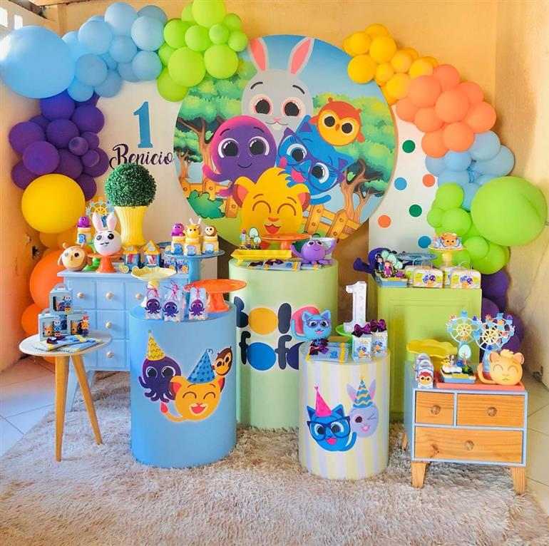 decoração infantil bolofofos