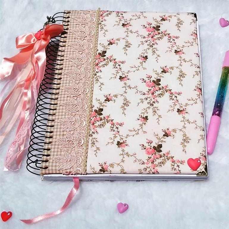 capa de caderno personalizada