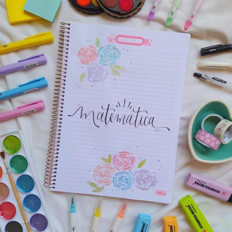 Como fazer uma decoração de caderno simples e criativa - Artesanato ...