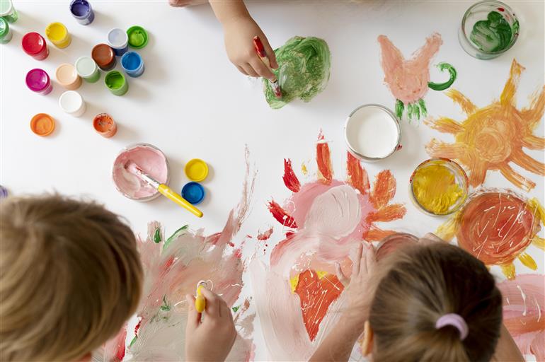 atividades de pintura para educação infantil com tinta guache