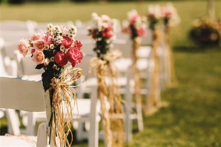 como decorar uma festa de casamento simples