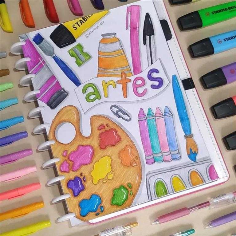 Como fazer uma decoração de caderno simples e criativa - Artesanato ...