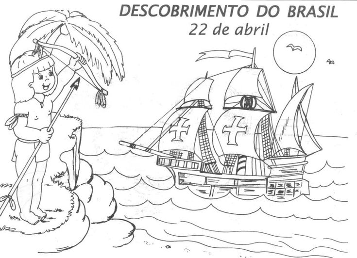 atividade descobrimento do brasil educação infantil