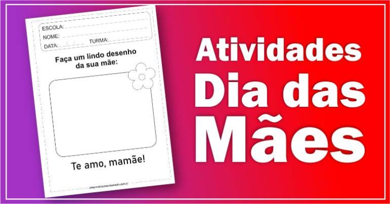 dia das mães educação infantil