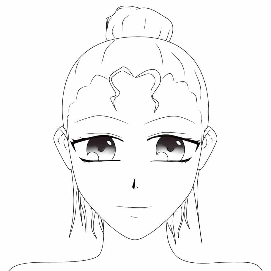 Desenho anime para desenhar