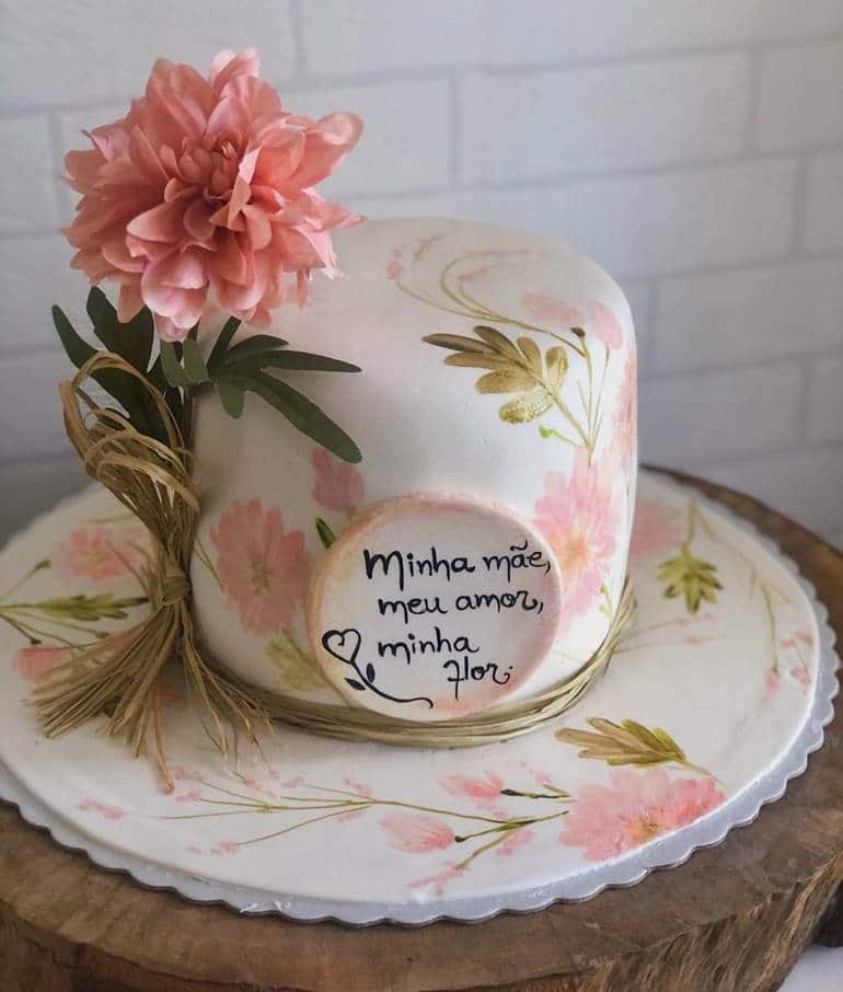 fotos de bolos para mães