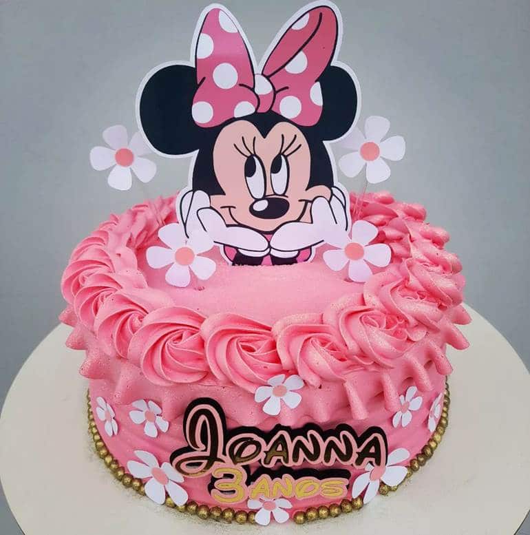 Era a rosa da Minnie