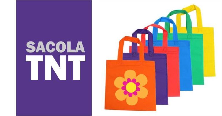 sacolas de tnt como fazer