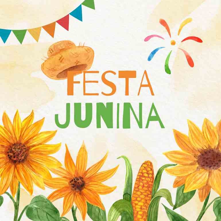 Convite caipira com margaridas grátis