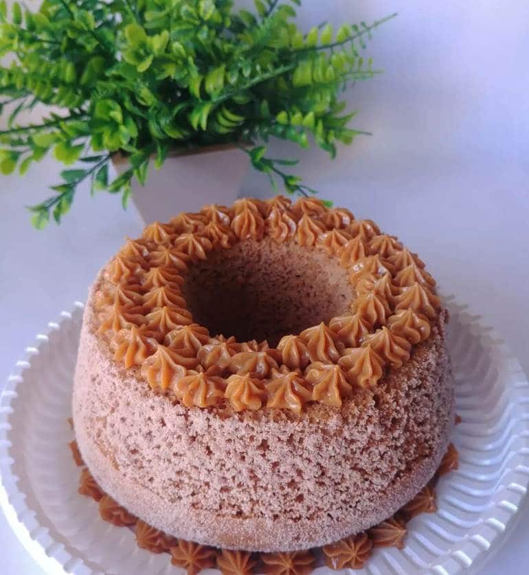 Bolo de churros simples mêsversário