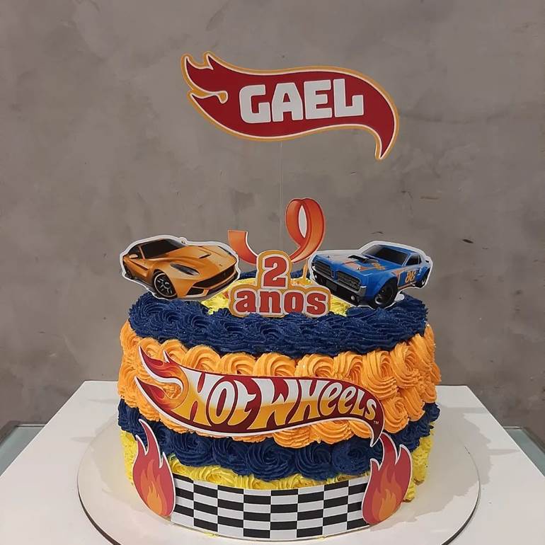 Bolo Hot Wheels: ideias fabulosas para decoração de aniversário -  Artesanato Passo a Passo!