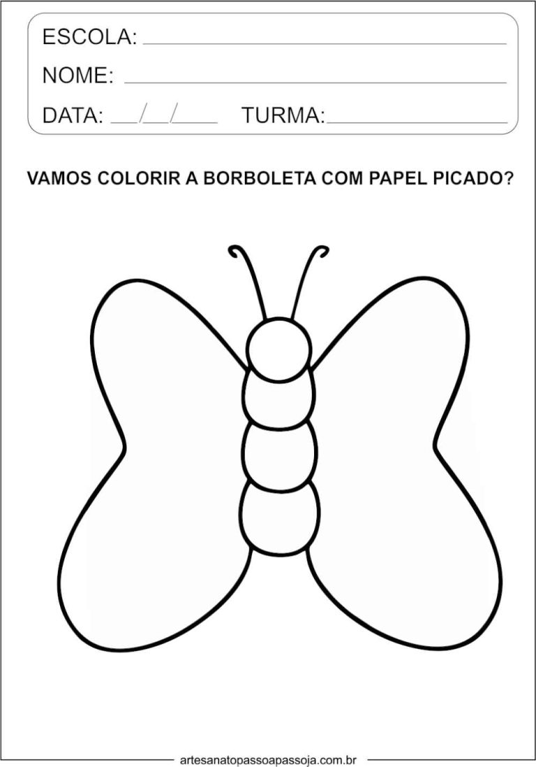 11 Atividades de colagem para educação infantil - Artesanato Passo a Passo!