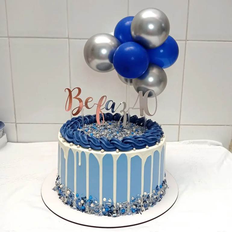 Ballon cake masculino