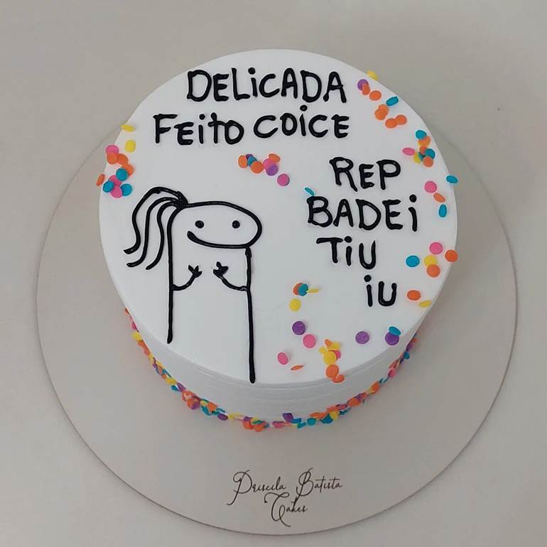 9 ideias de Bolo Flork  boneco de palito engraçado, desenho de