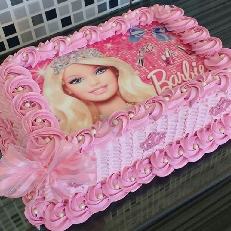 Bolo da Barbie: modelos da sereia, princesa, girl e muito mais ...