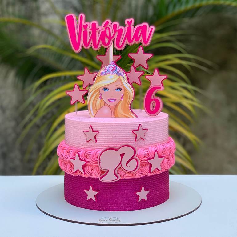 Bolo Barbie sereia  Bolo barbie, Bolo, Aniversario