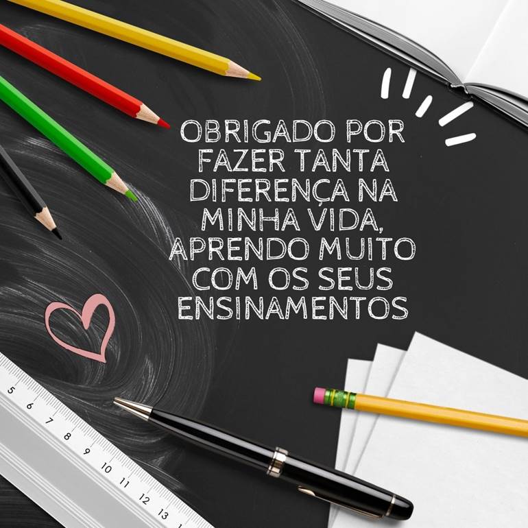 Dia dos Professores mensagem