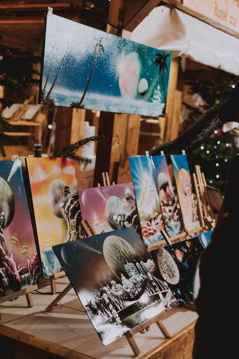 Artesanato em pintura