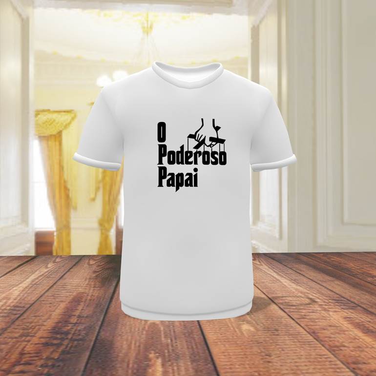 Camisa personalizada para dia dos pais